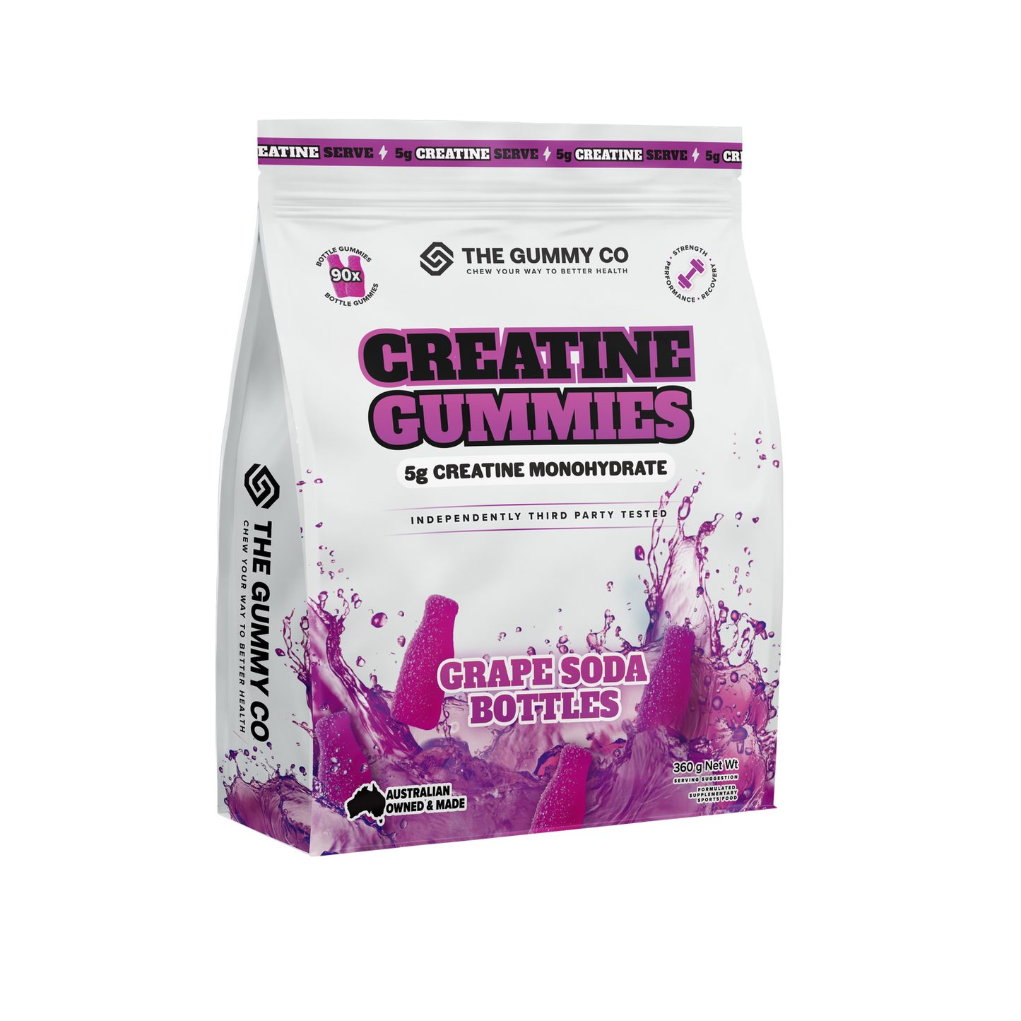 TGC Creatine Gummies 30Serve