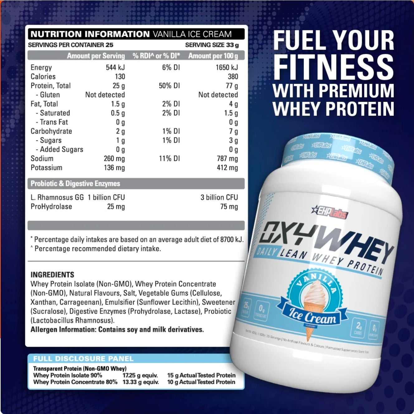 EHP Labs OxyWhey 25serves