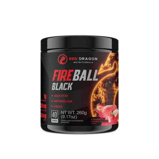 Red Dragon FIREBALL BLACK THERMOGENIC 40 Serves