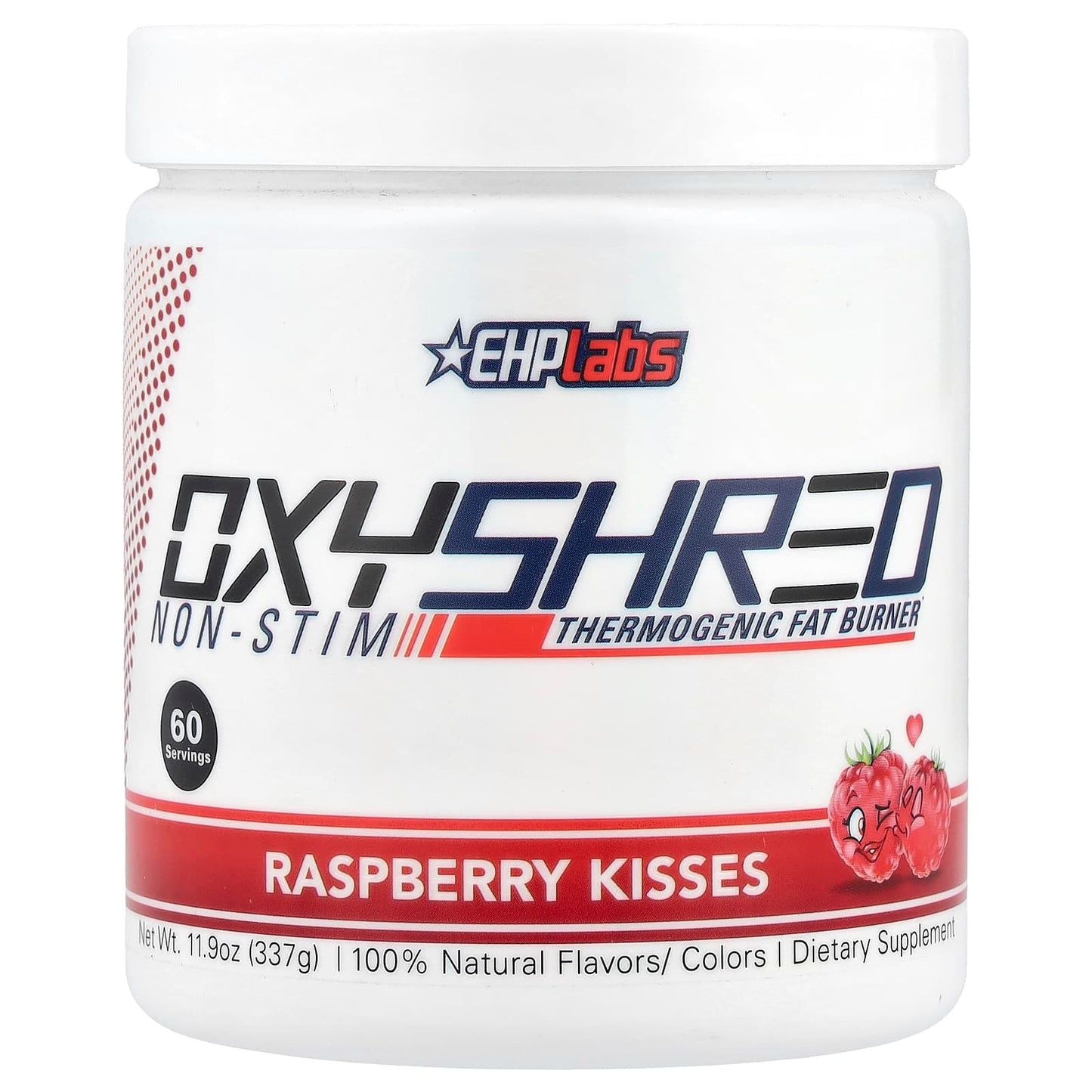 OxyShred Non-Stim Raspberry Kisses 60 serve
