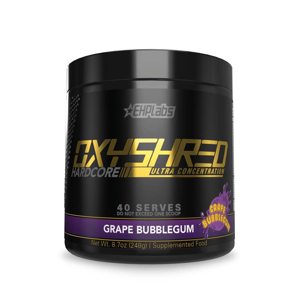 OxyShred Hardcore Grape Bubblegum 40 serve
