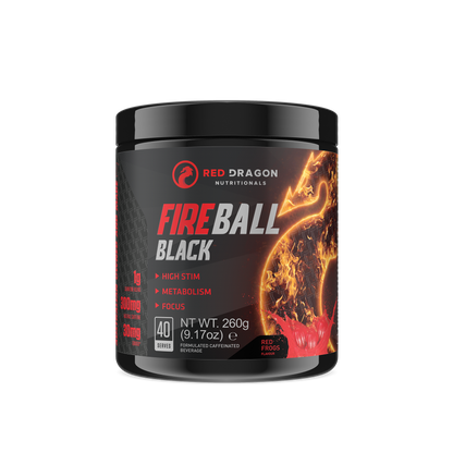 Red Dragon FIREBALL BLACK THERMOGENIC 40 Serves