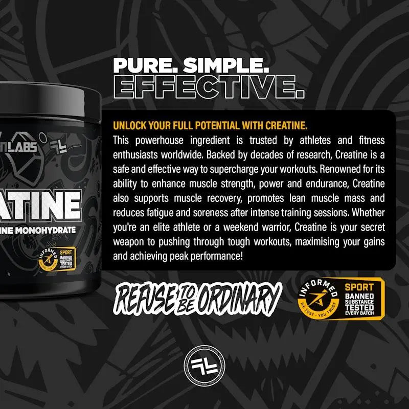 Faction Labs Unflavoured Creatine 150g