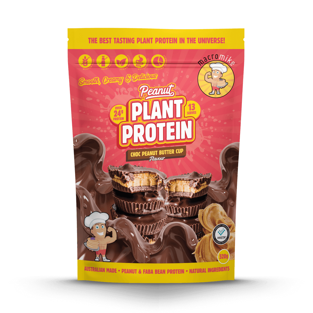Macro Mikes - Peanut Plant Protein 1kg