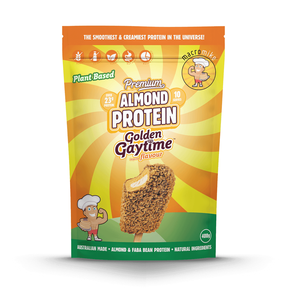 Macro Mikes - Premium Almond Protein 400g