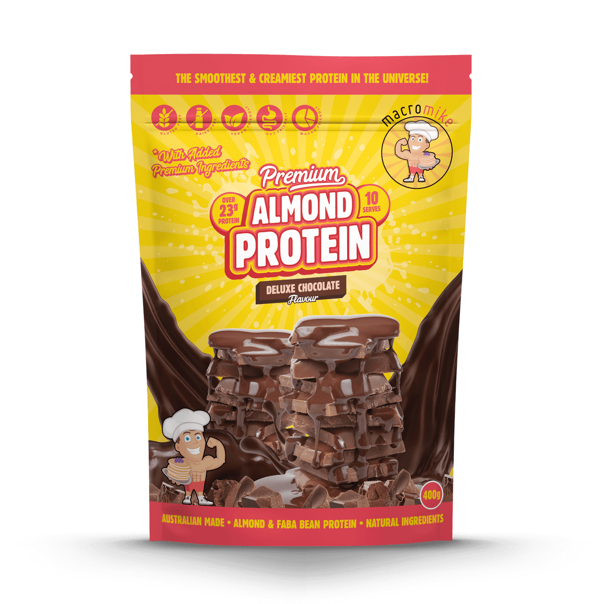 Macro Mikes - Premium Almond Protein 400g