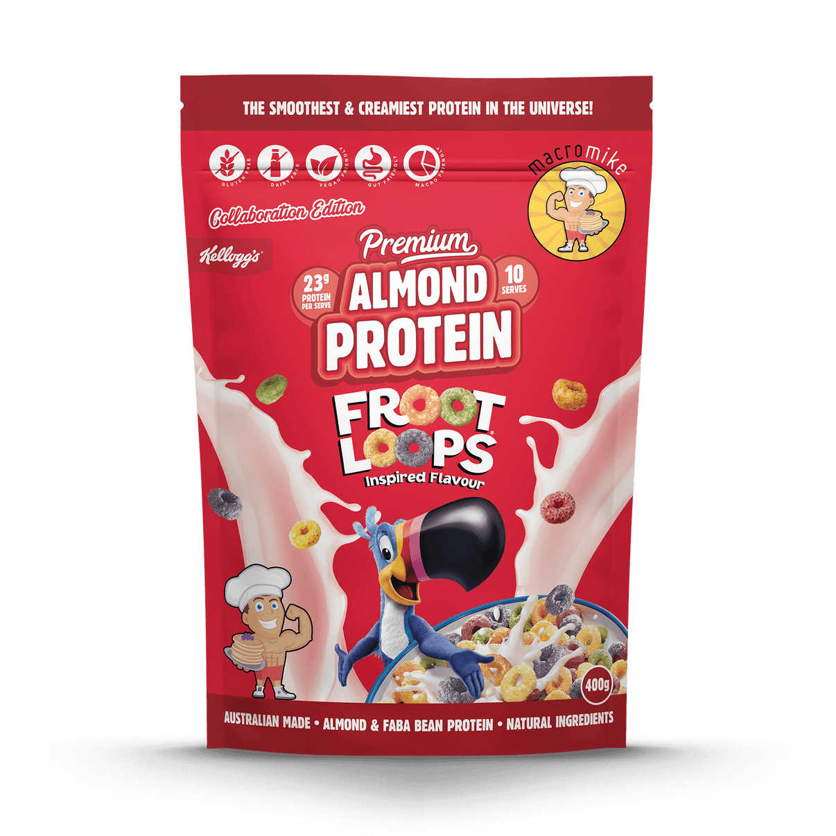 Macro Mikes - Premium Almond Protein 400g