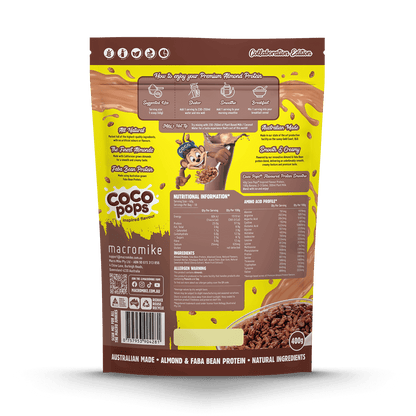 Macro Mikes - Premium Almond Protein 400g