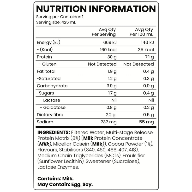 Oxyshred Lean Shake