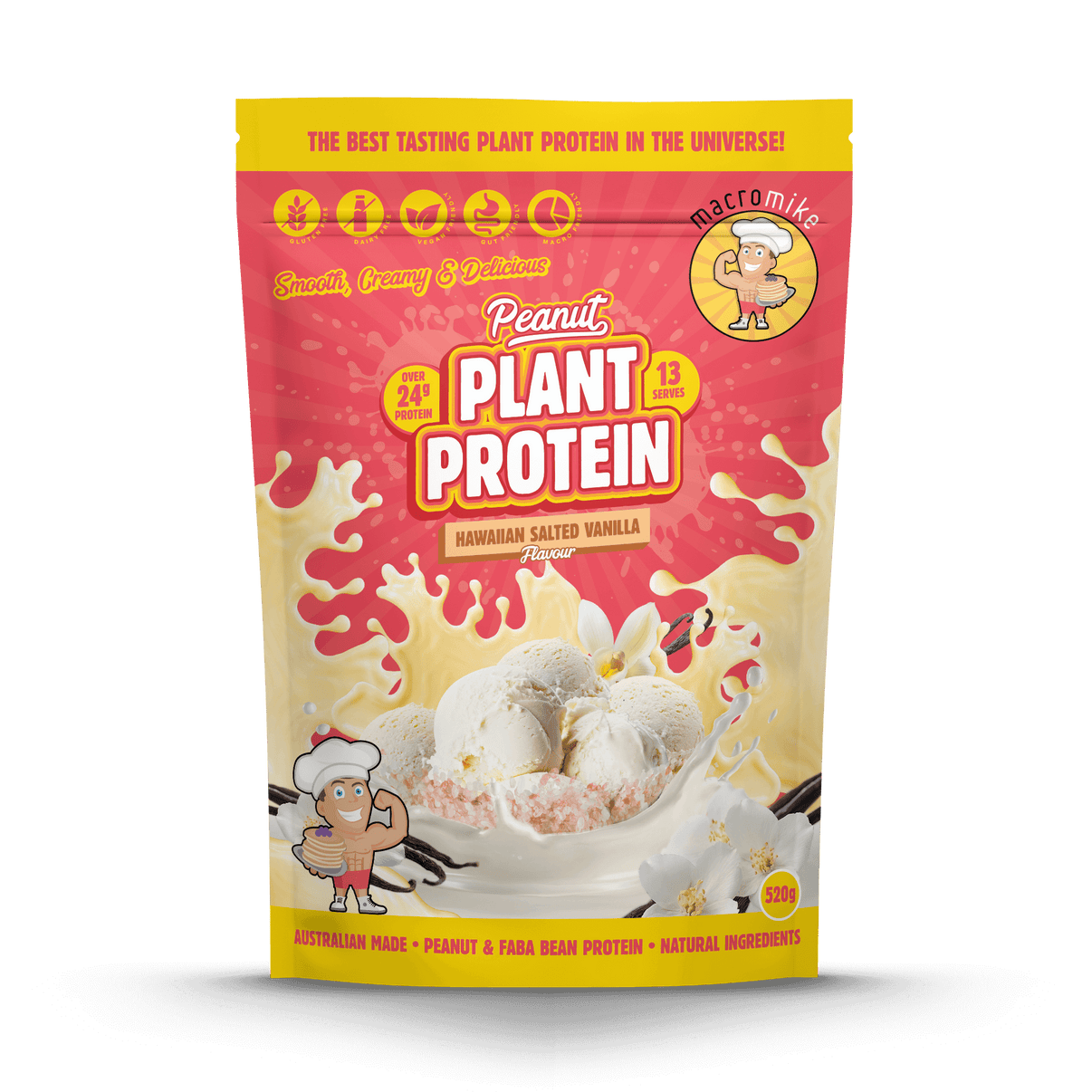 Macro Mikes - Peanut Plant Protein 1kg