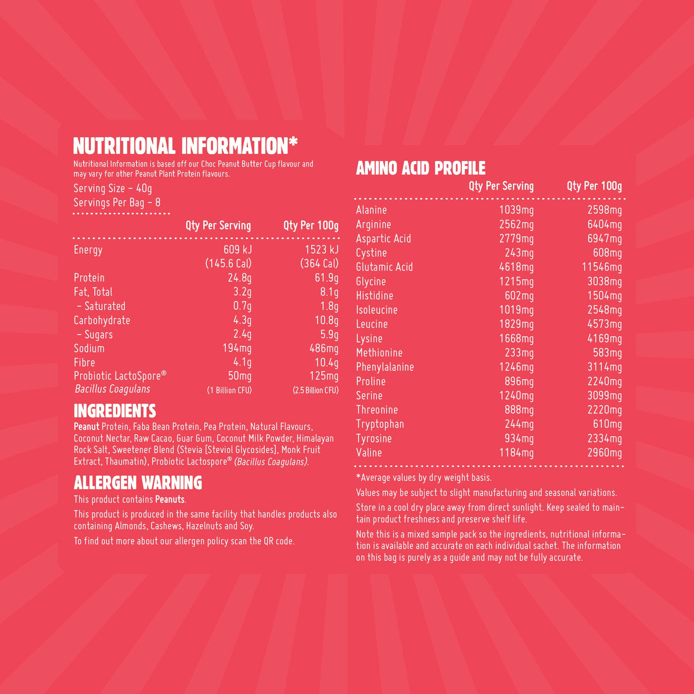Marcro Mikes Plant Protein Sample pack