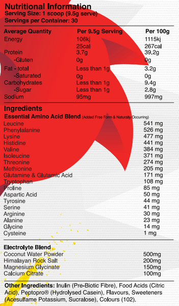 Red Dragon Fuel Aminos 30 serves