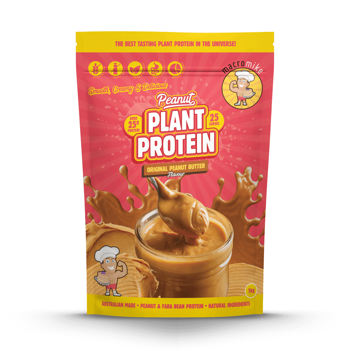 Macro Mikes - Peanut Plant Protein 1kg