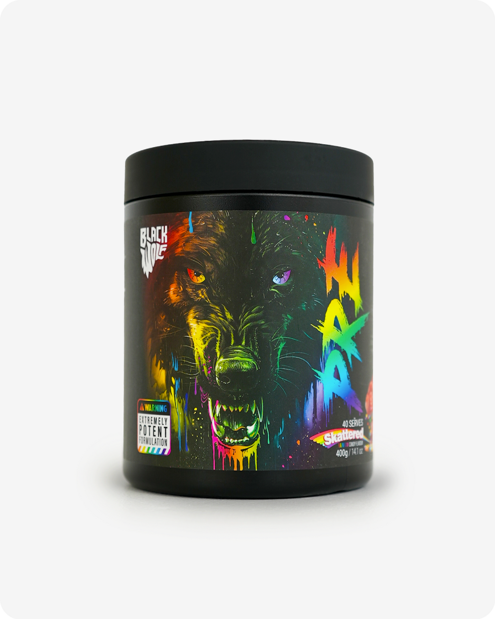 Black wolf 40 serves